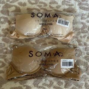 Bundle of 2 36A Nude Bras